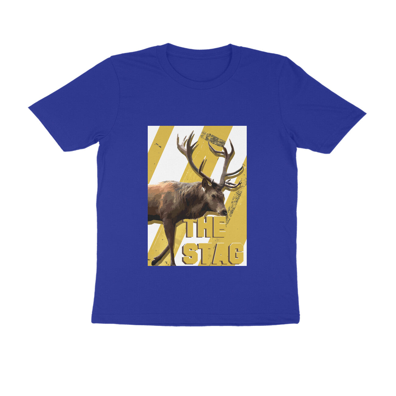 Half Sleeve Round Neck T-Shirt β The Stag puraidoprints