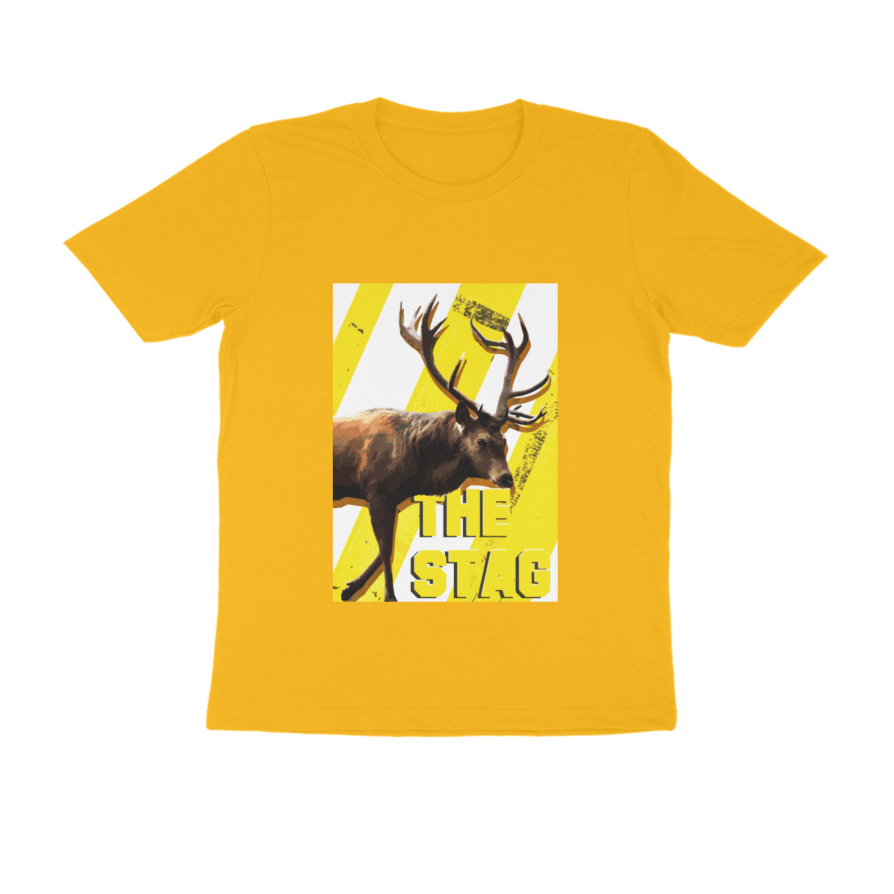 Half Sleeve Round Neck T-Shirt β The Stag puraidoprints