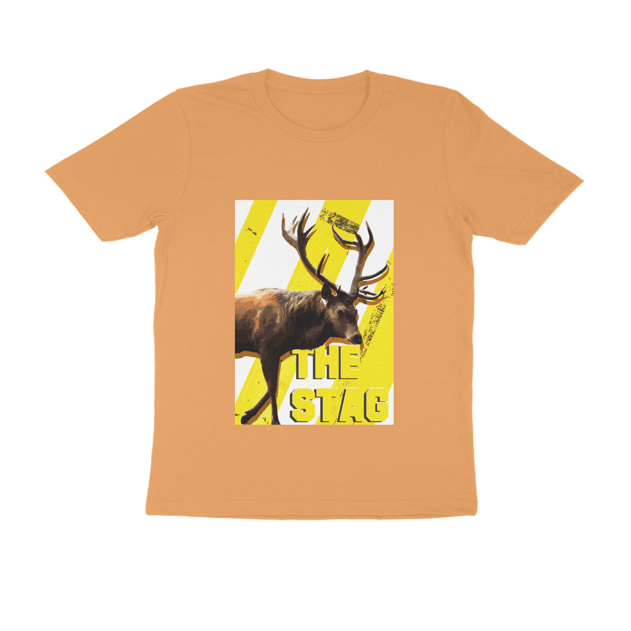 Half Sleeve Round Neck T-Shirt β The Stag puraidoprints