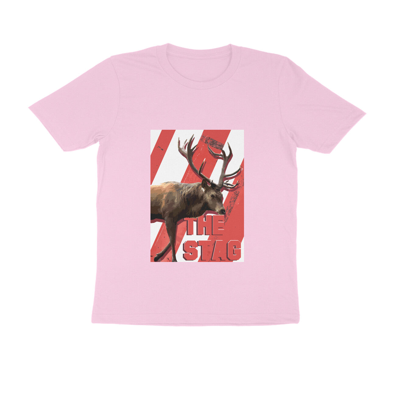 Half Sleeve Round Neck T-Shirt β The Stag puraidoprints