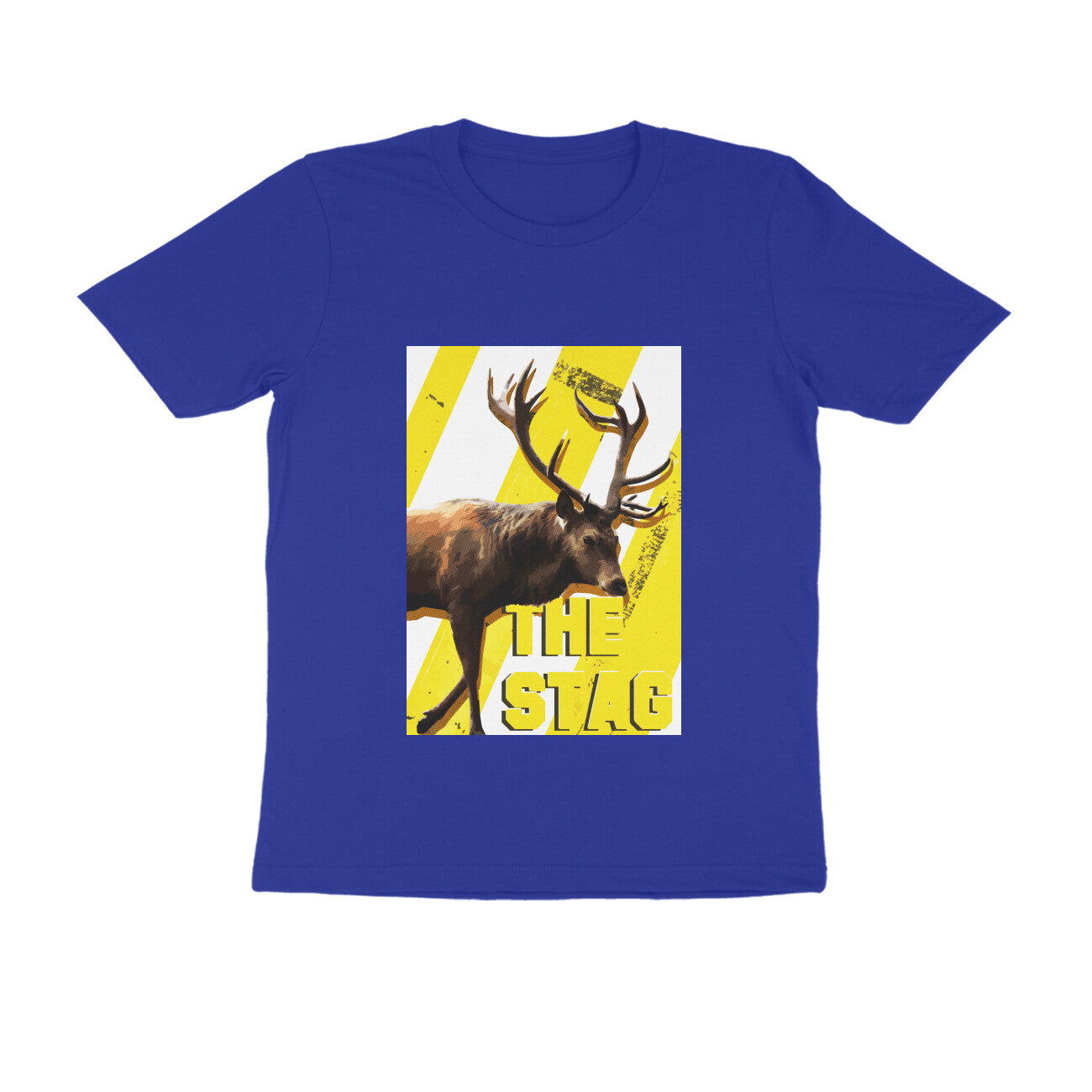 Half Sleeve Round Neck T-Shirt β The Stag puraidoprints