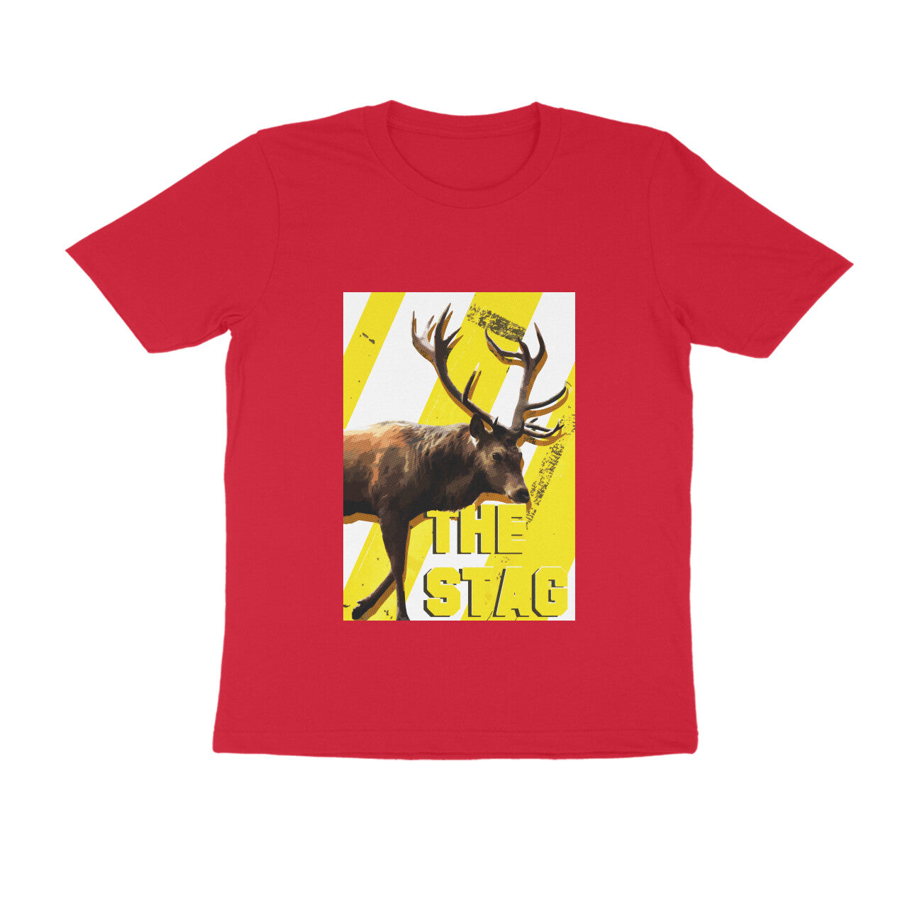 Half Sleeve Round Neck T-Shirt β The Stag puraidoprints