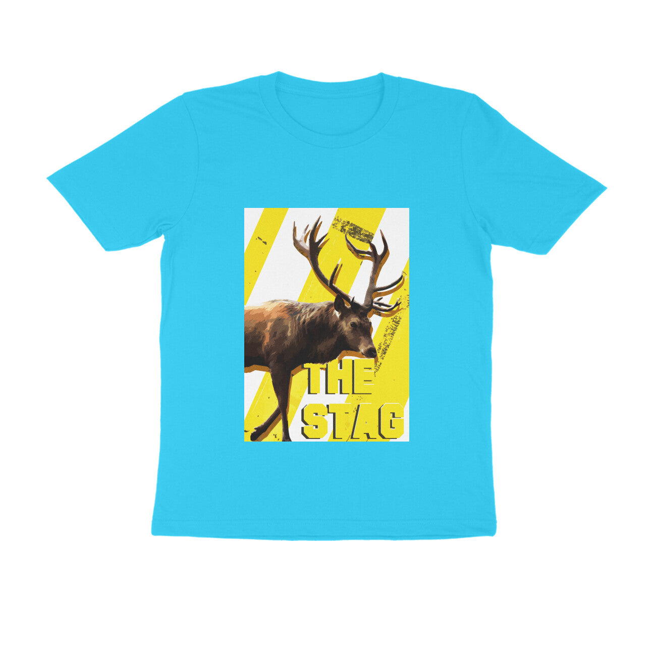 Half Sleeve Round Neck T-Shirt β The Stag puraidoprints