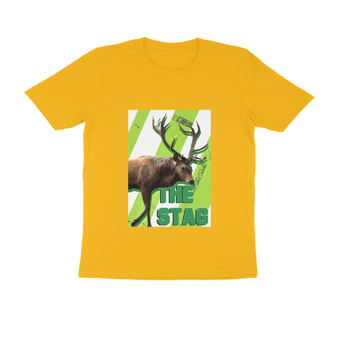 Half Sleeve Round Neck T-Shirt β The Stag puraidoprints