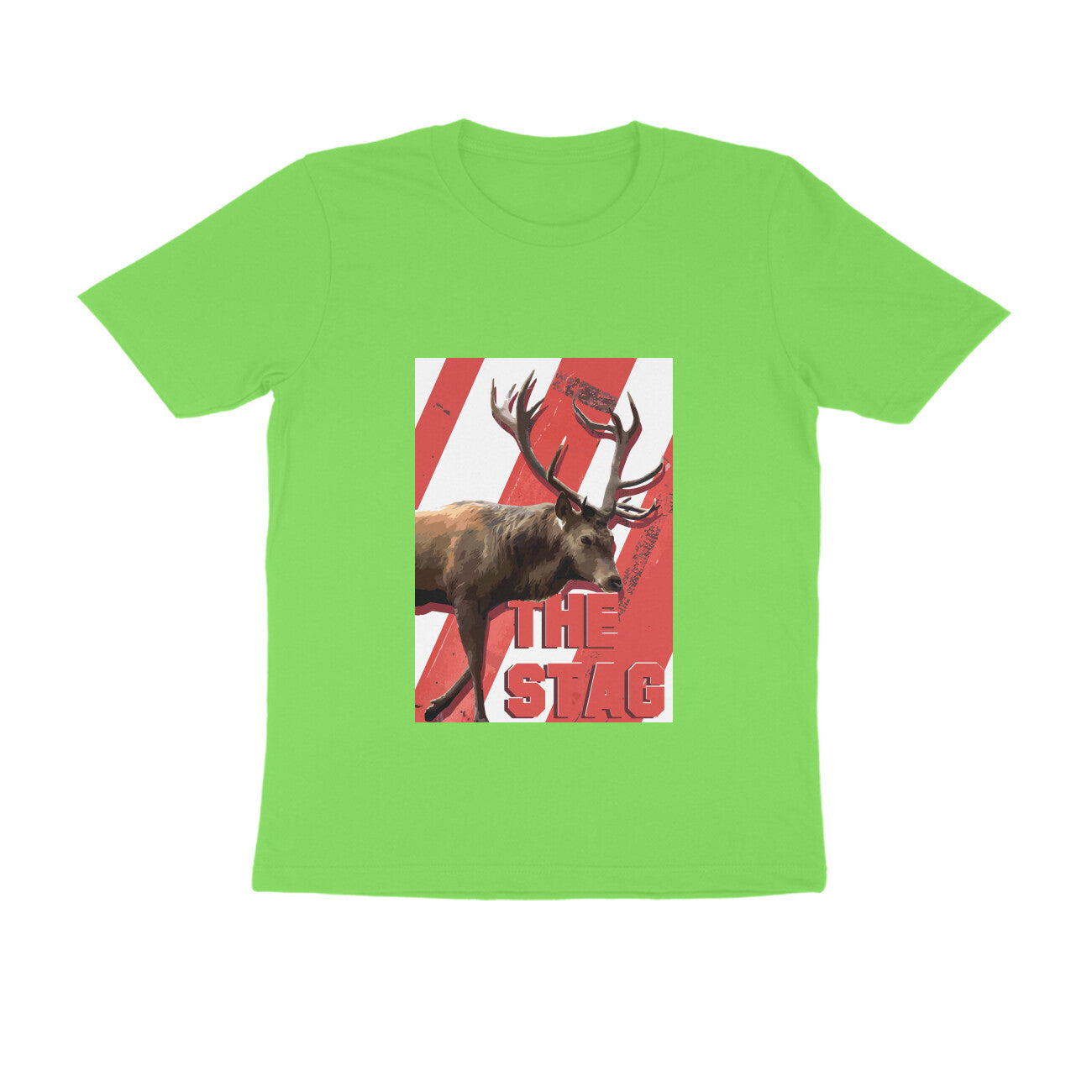 Half Sleeve Round Neck T-Shirt β The Stag puraidoprints
