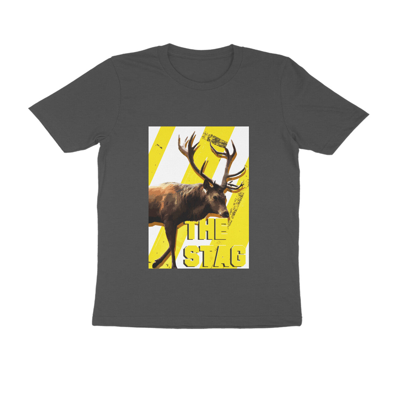 Half Sleeve Round Neck T-Shirt β The Stag puraidoprints