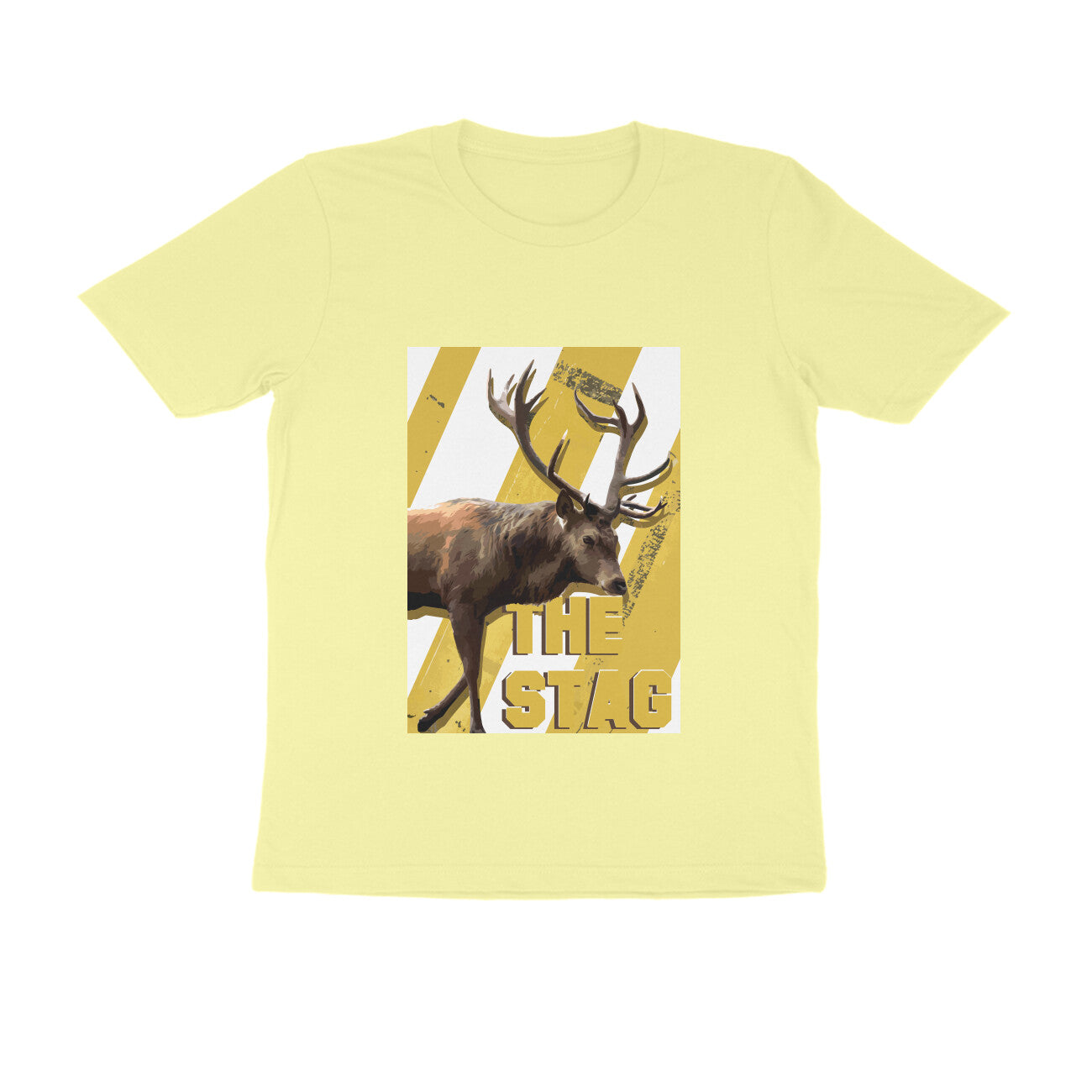 Half Sleeve Round Neck T-Shirt β The Stag puraidoprints