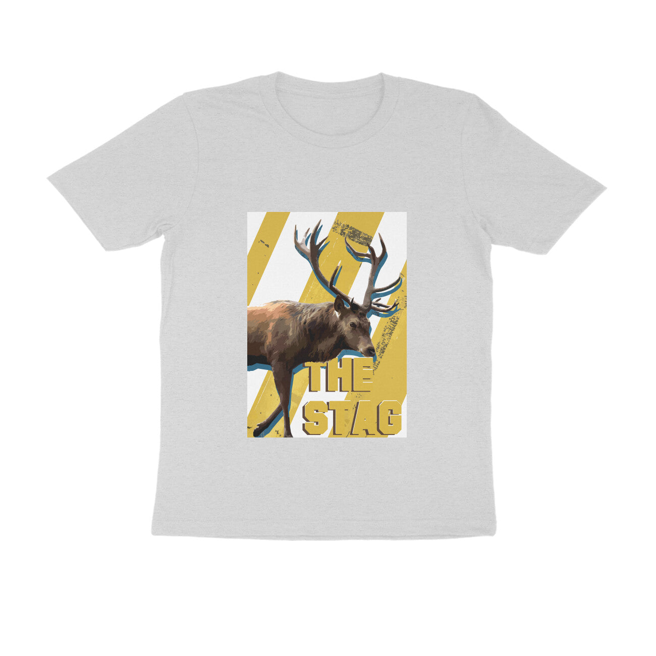 Half Sleeve Round Neck T-Shirt β The Stag puraidoprints