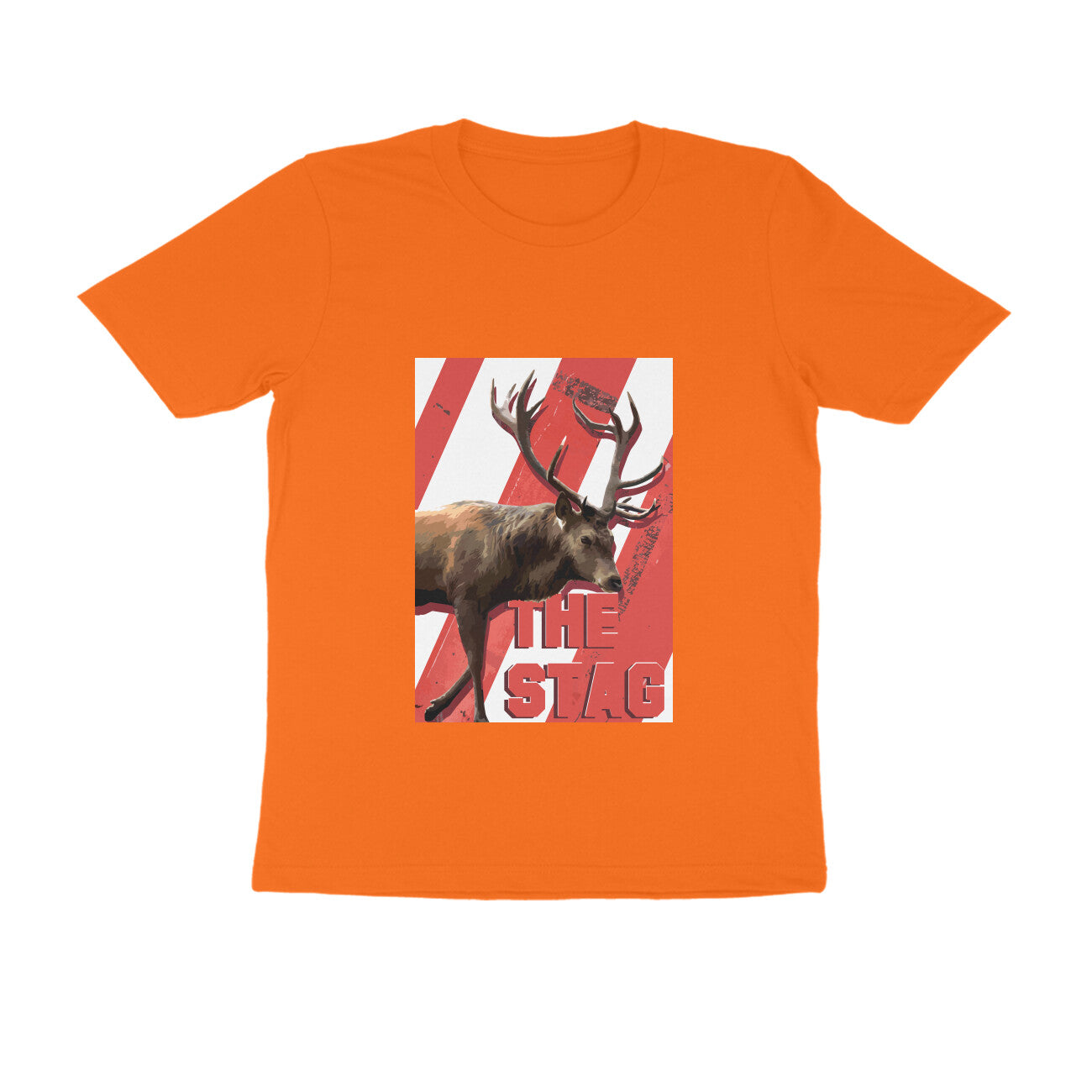 Half Sleeve Round Neck T-Shirt β The Stag puraidoprints