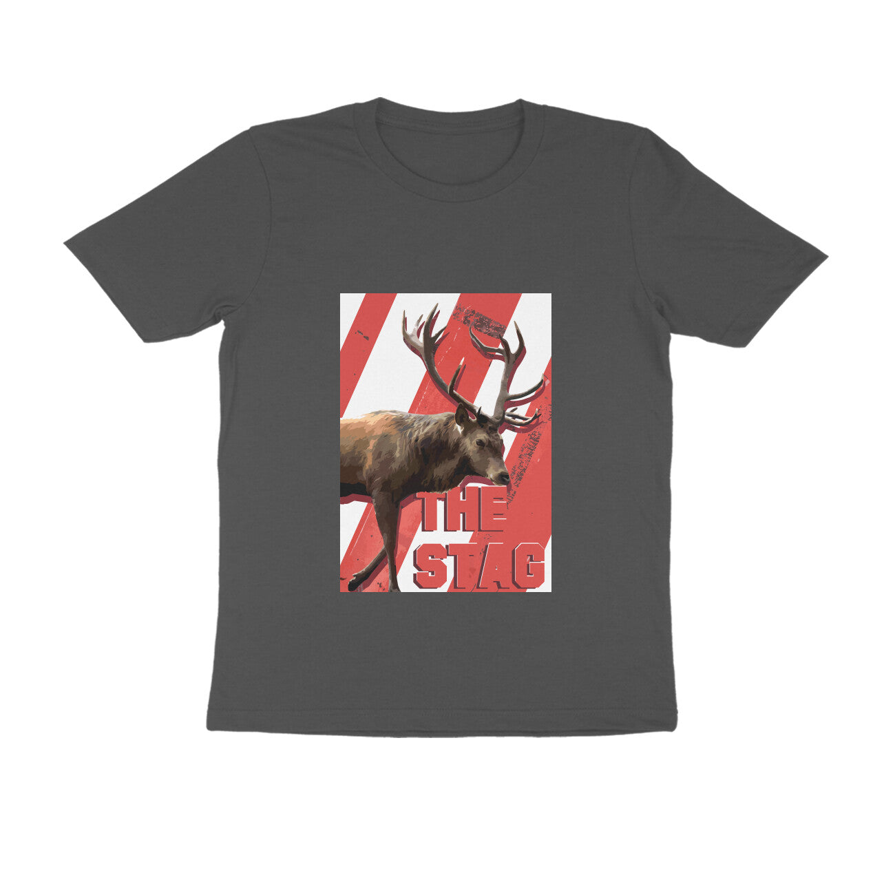 Half Sleeve Round Neck T-Shirt β The Stag puraidoprints
