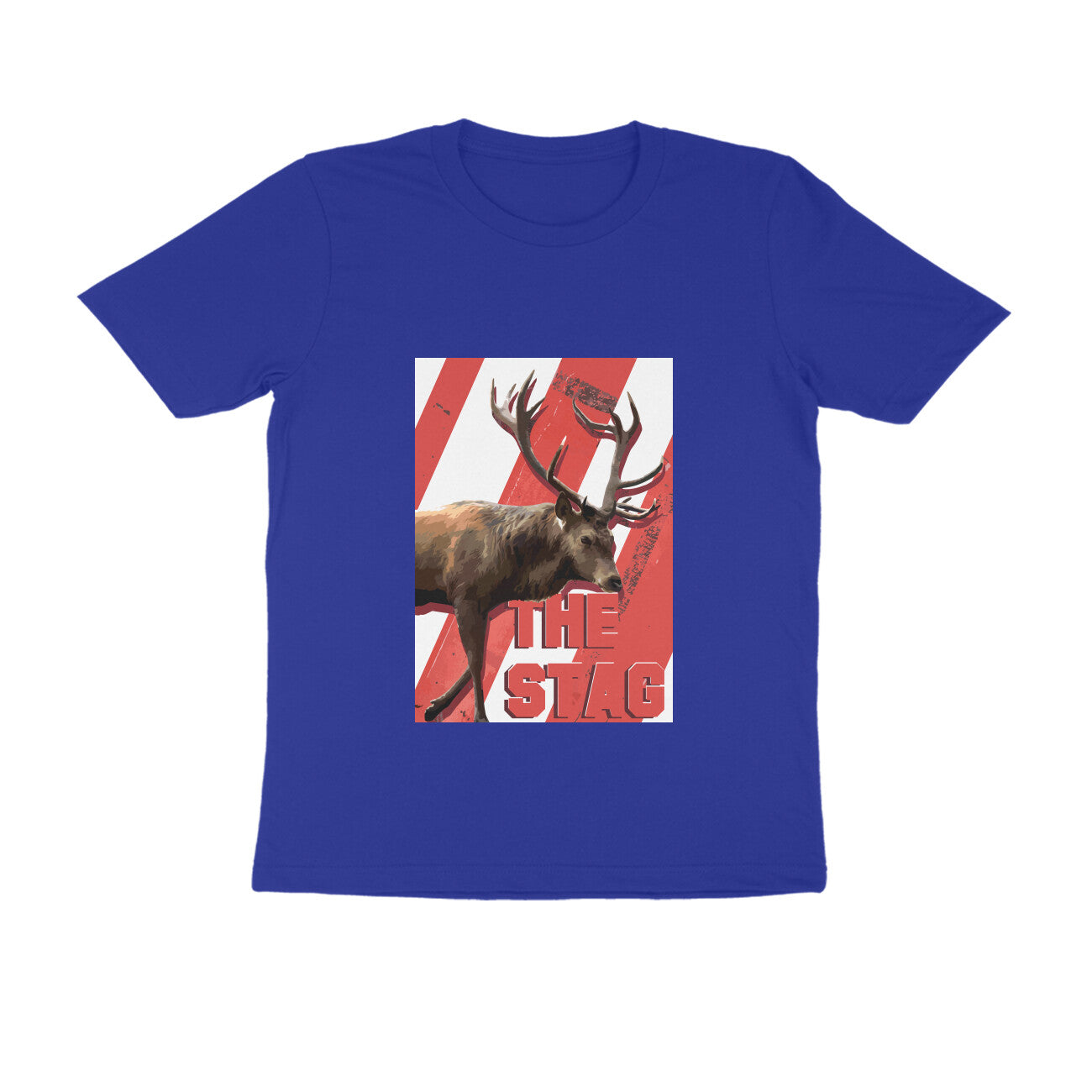 Half Sleeve Round Neck T-Shirt β The Stag puraidoprints
