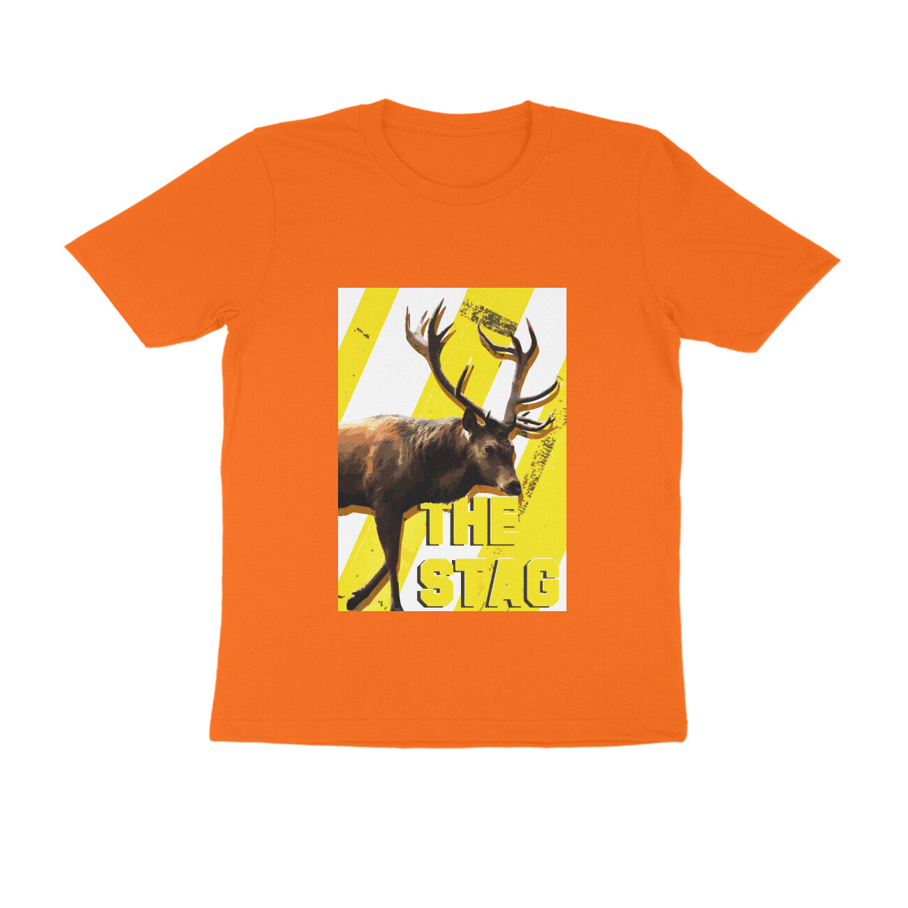 Half Sleeve Round Neck T-Shirt β The Stag puraidoprints