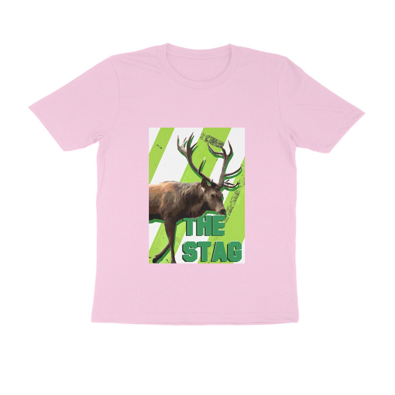 Half Sleeve Round Neck T-Shirt β The Stag puraidoprints