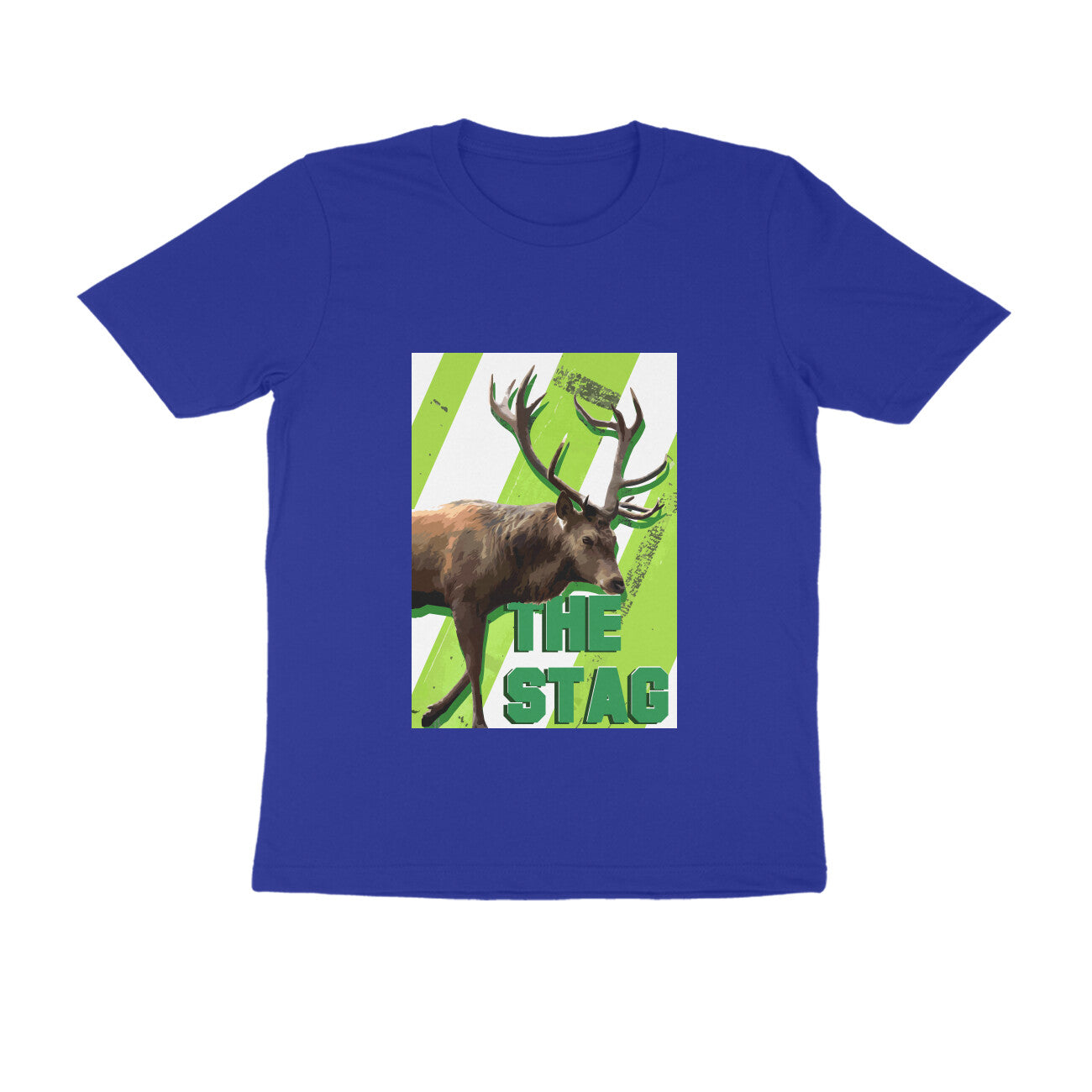 Half Sleeve Round Neck T-Shirt β The Stag puraidoprints