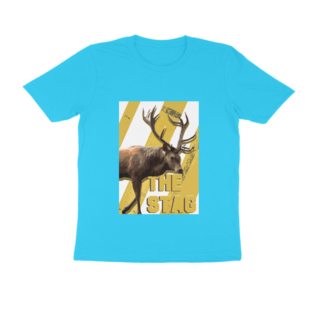 Half Sleeve Round Neck T-Shirt β The Stag puraidoprints