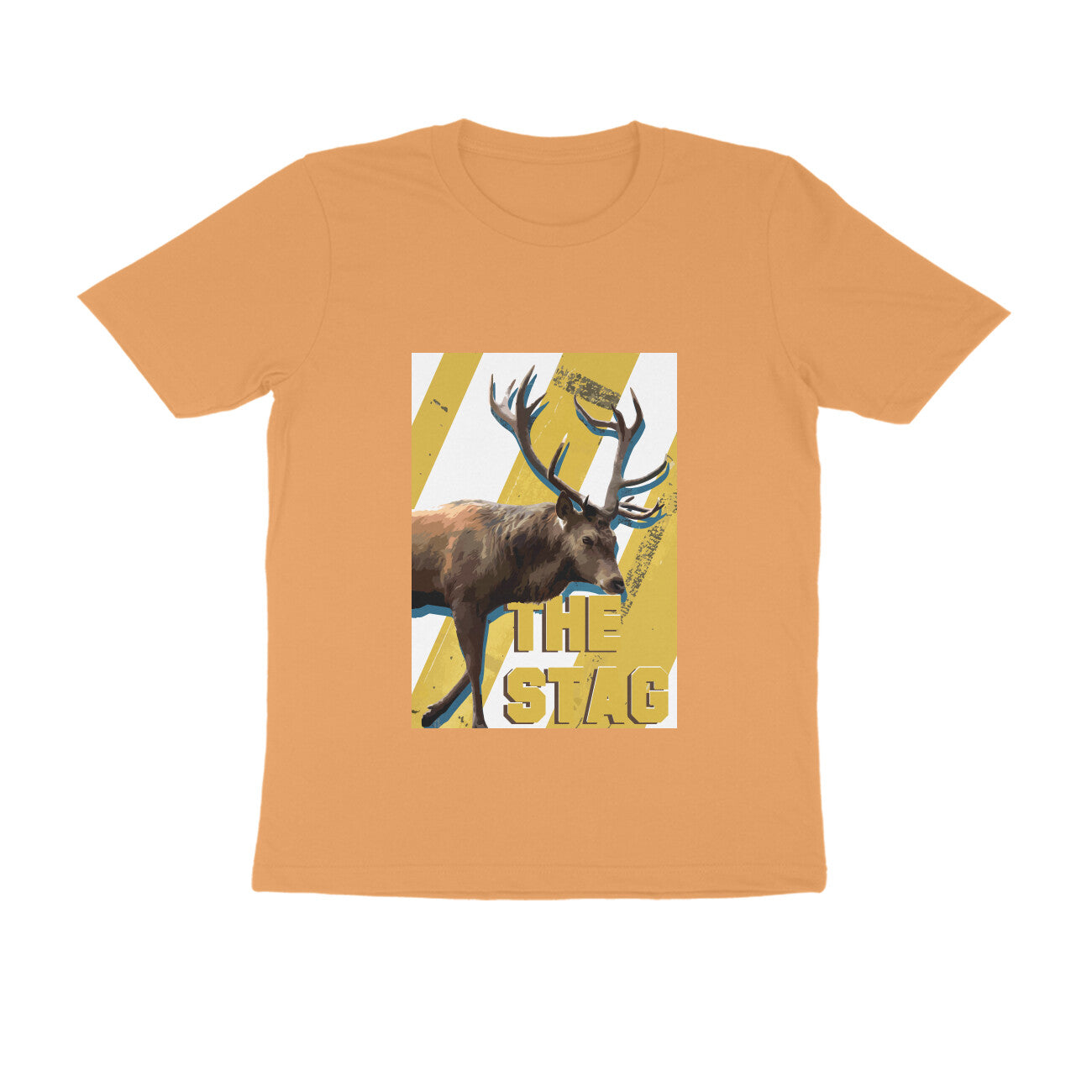 Half Sleeve Round Neck T-Shirt β The Stag puraidoprints