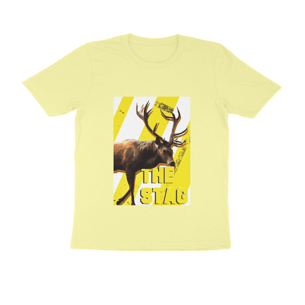 Half Sleeve Round Neck T-Shirt β The Stag puraidoprints