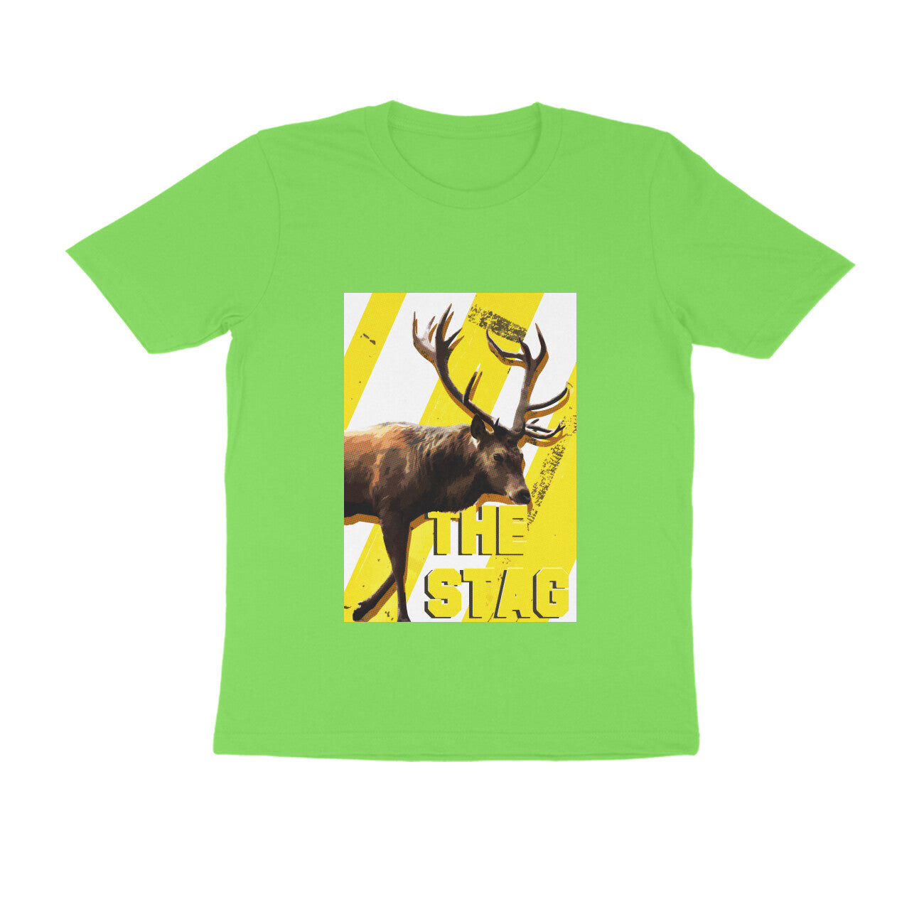 Half Sleeve Round Neck T-Shirt β The Stag puraidoprints