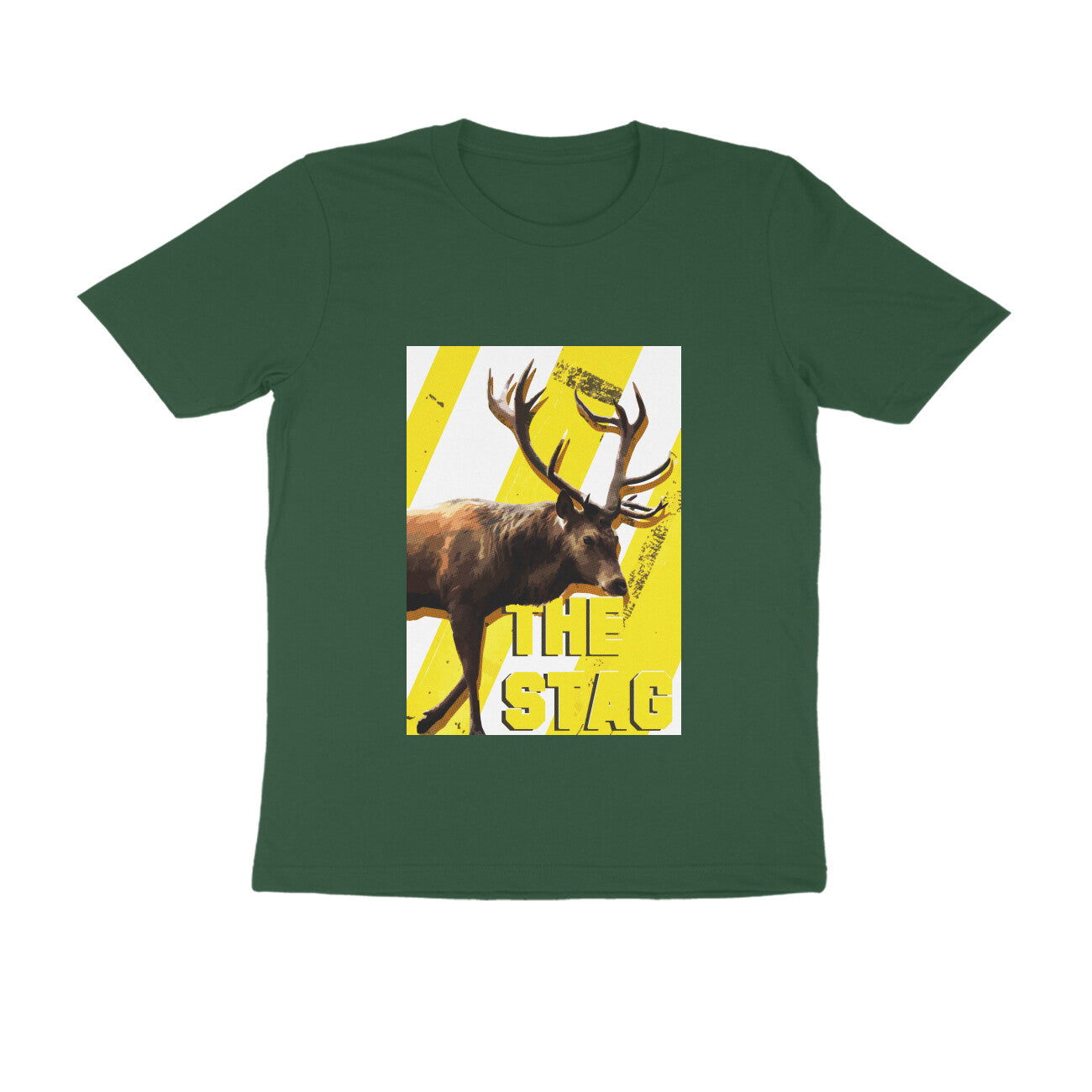 Half Sleeve Round Neck T-Shirt β The Stag puraidoprints