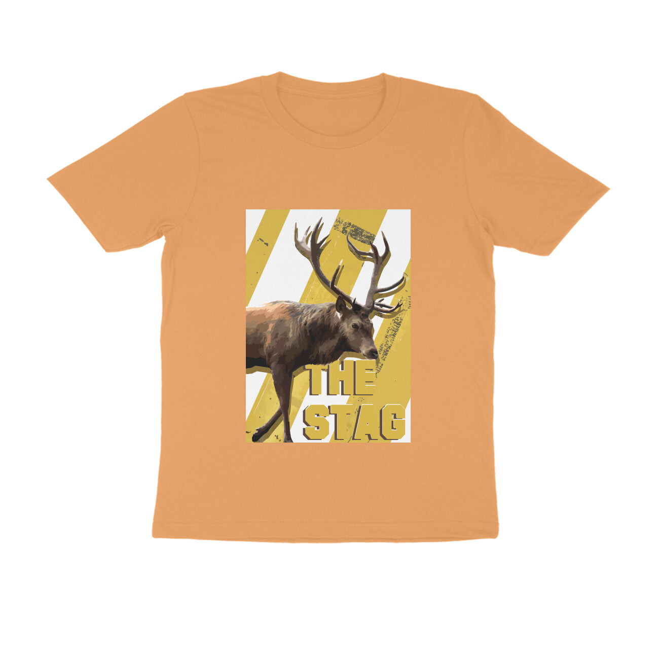 Half Sleeve Round Neck T-Shirt β The Stag puraidoprints