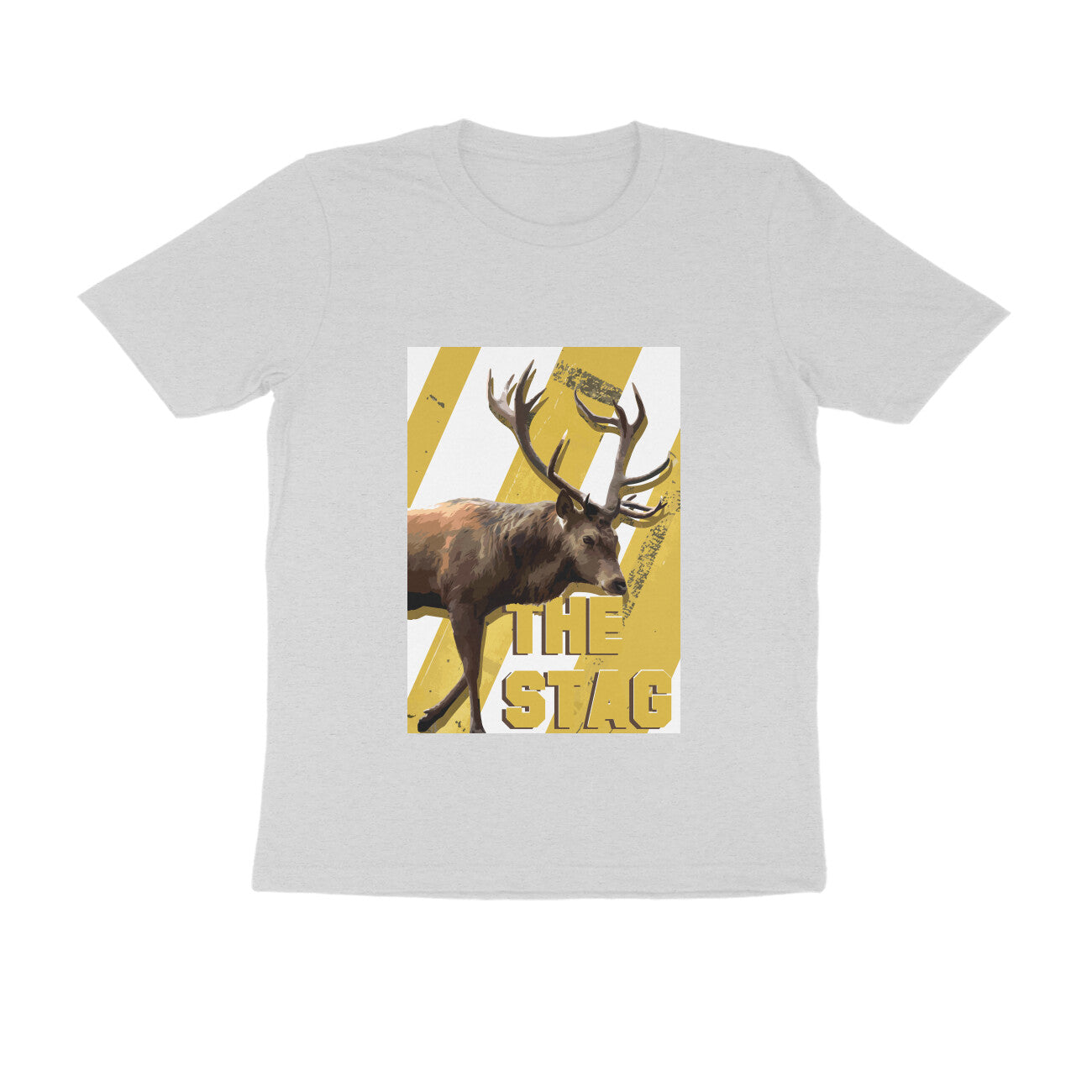 Half Sleeve Round Neck T-Shirt β The Stag puraidoprints