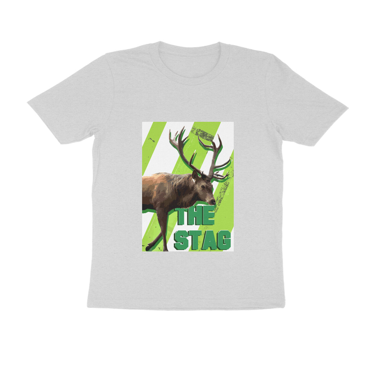 Half Sleeve Round Neck T-Shirt β The Stag puraidoprints