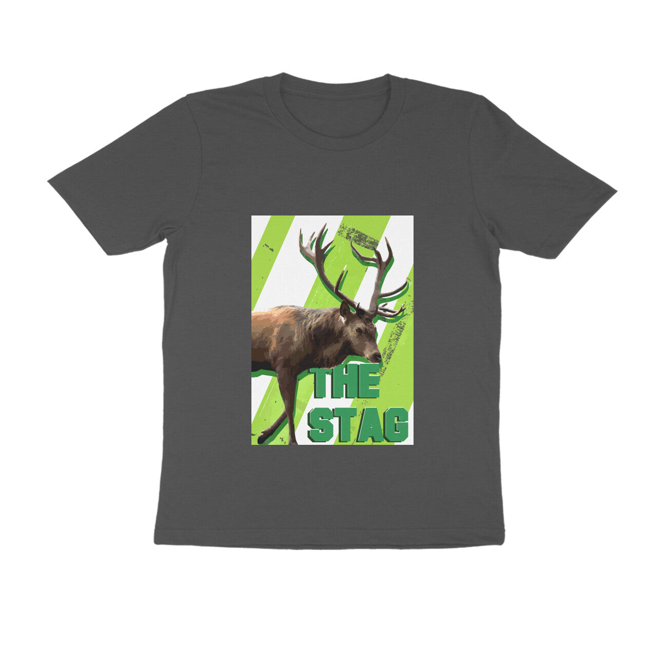 Half Sleeve Round Neck T-Shirt β The Stag puraidoprints