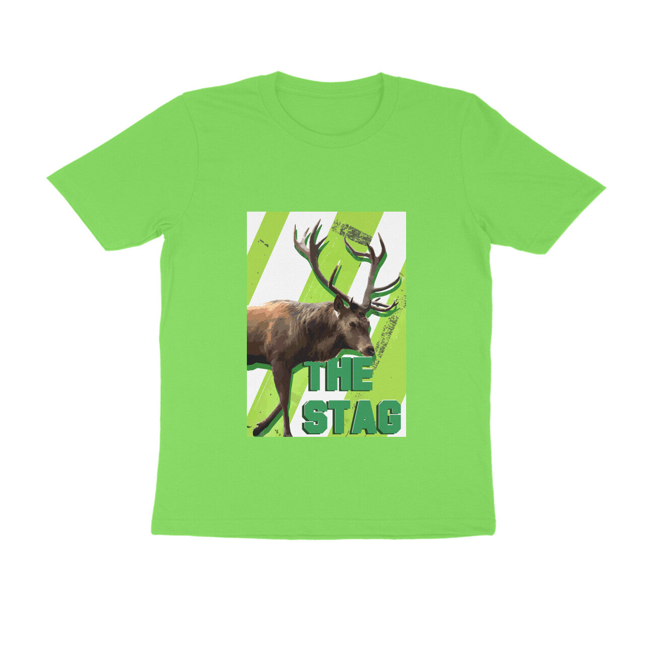 Half Sleeve Round Neck T-Shirt β The Stag puraidoprints