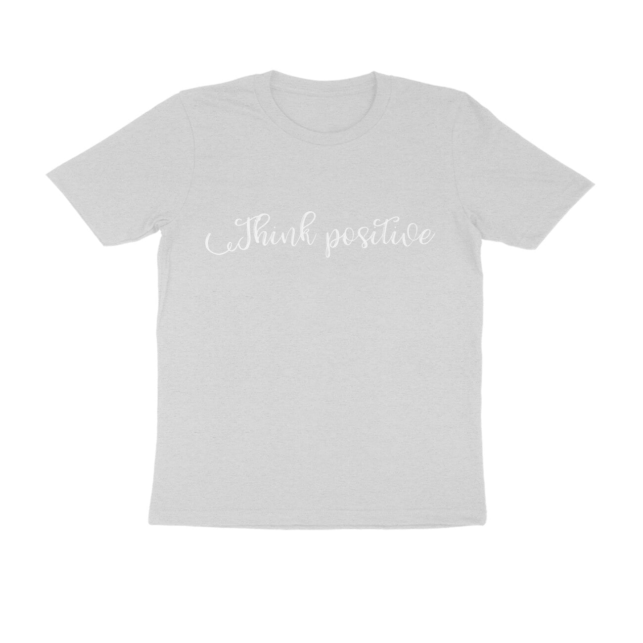 Half Sleeve Round Neck T-Shirt β Think positive puraidoprints