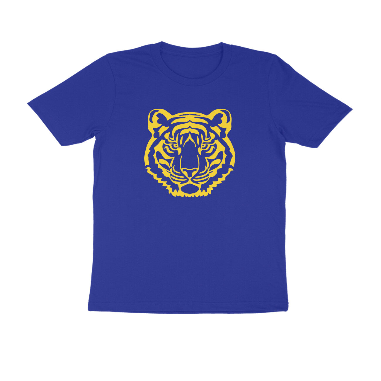 Half Sleeve Round Neck T-Shirt β Tiger 1 puraidoprints