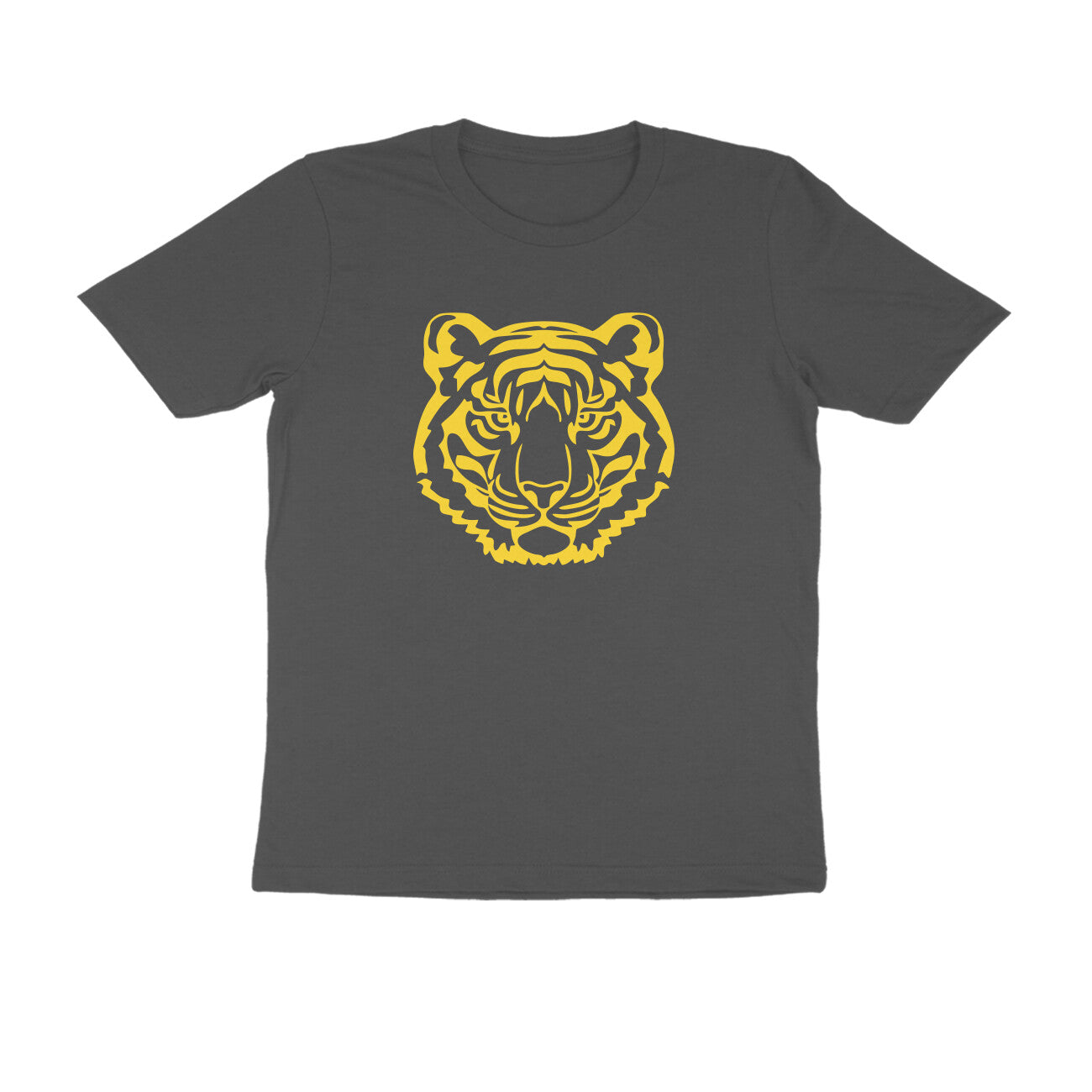 Half Sleeve Round Neck T-Shirt β Tiger 1 puraidoprints