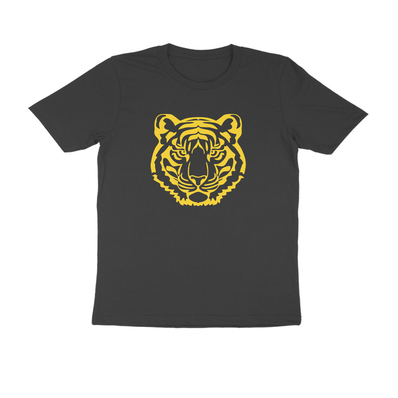 Half Sleeve Round Neck T-Shirt β Tiger 1 puraidoprints
