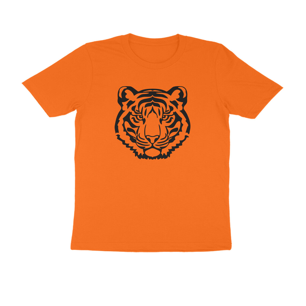 Half Sleeve Round Neck T-Shirt β Tiger 2 puraidoprints