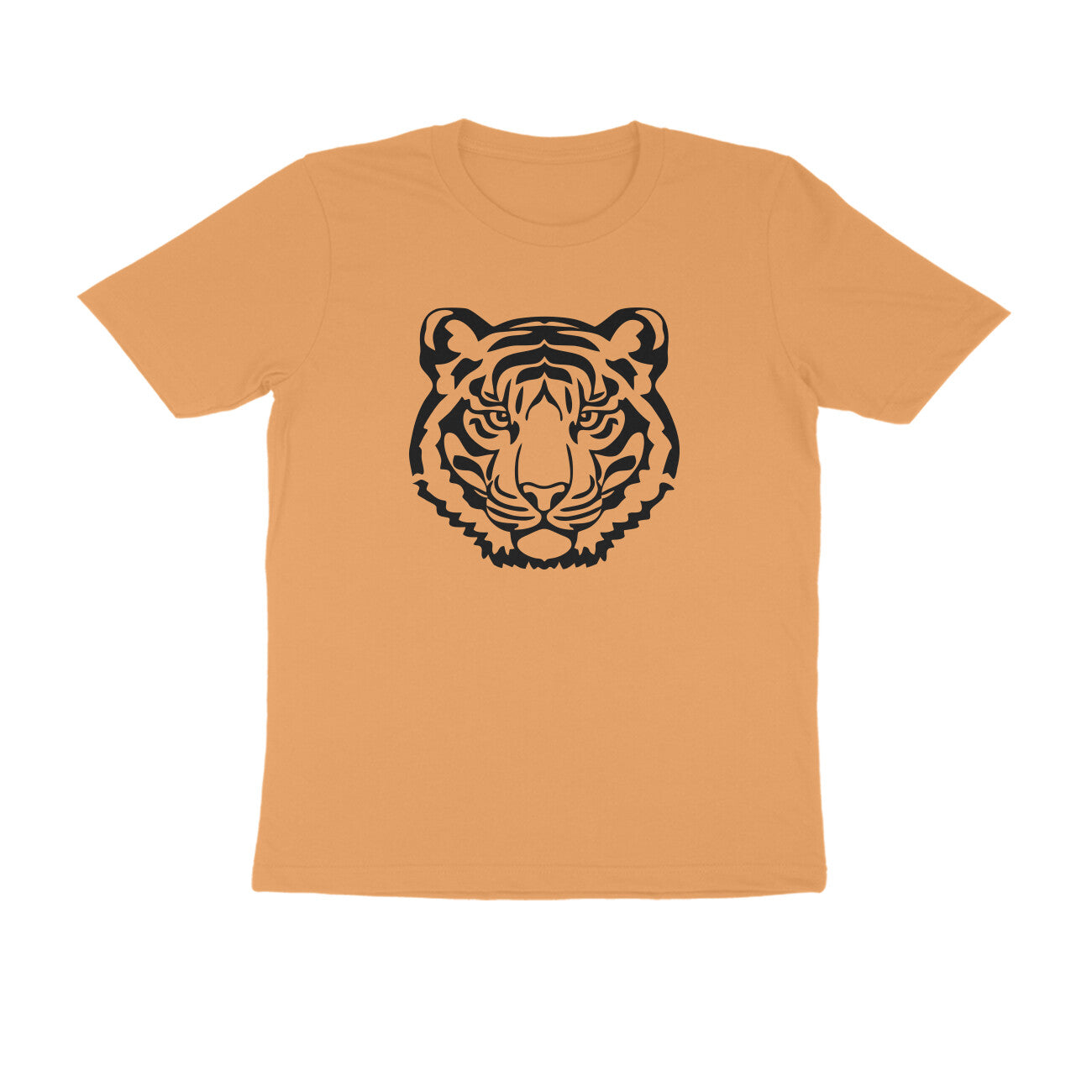 Half Sleeve Round Neck T-Shirt β Tiger 2 puraidoprints