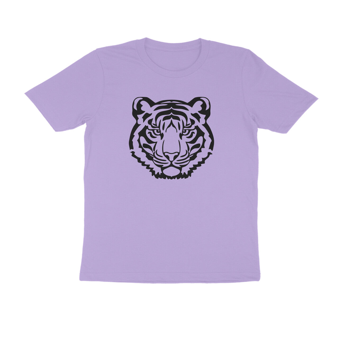 Half Sleeve Round Neck T-Shirt β Tiger 2 puraidoprints