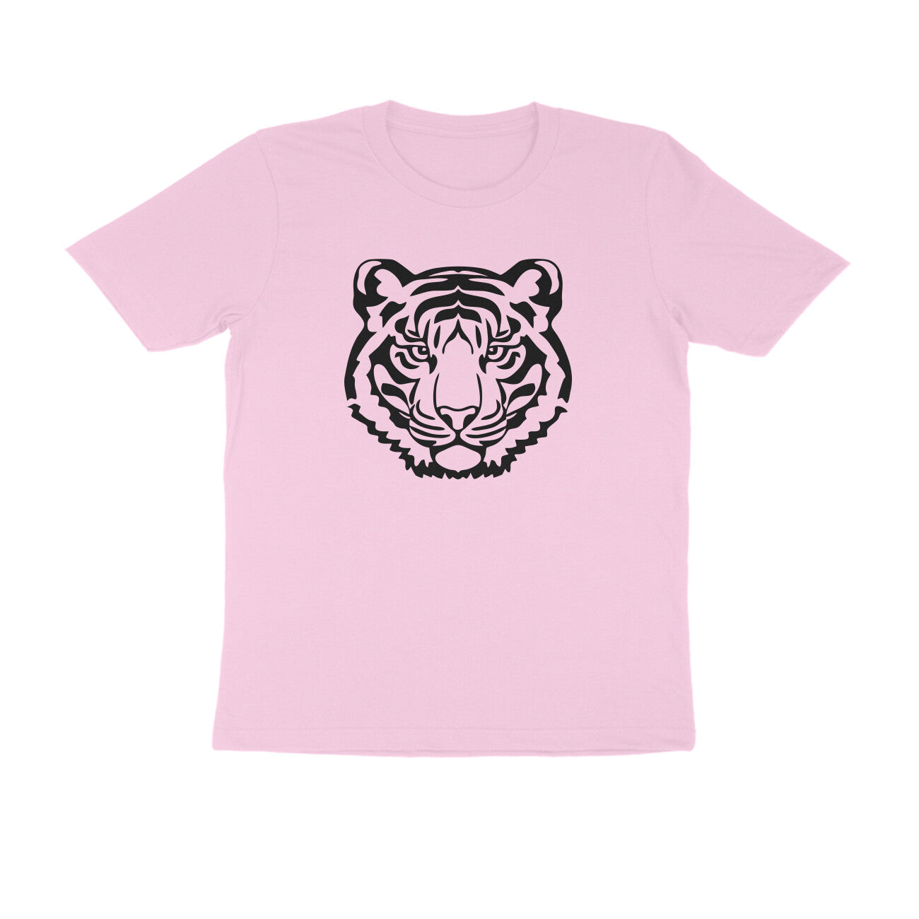 Half Sleeve Round Neck T-Shirt β Tiger 2 puraidoprints