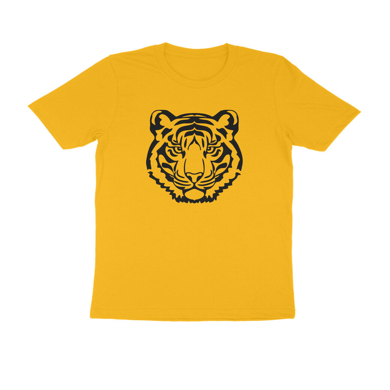 Half Sleeve Round Neck T-Shirt β Tiger 2 puraidoprints