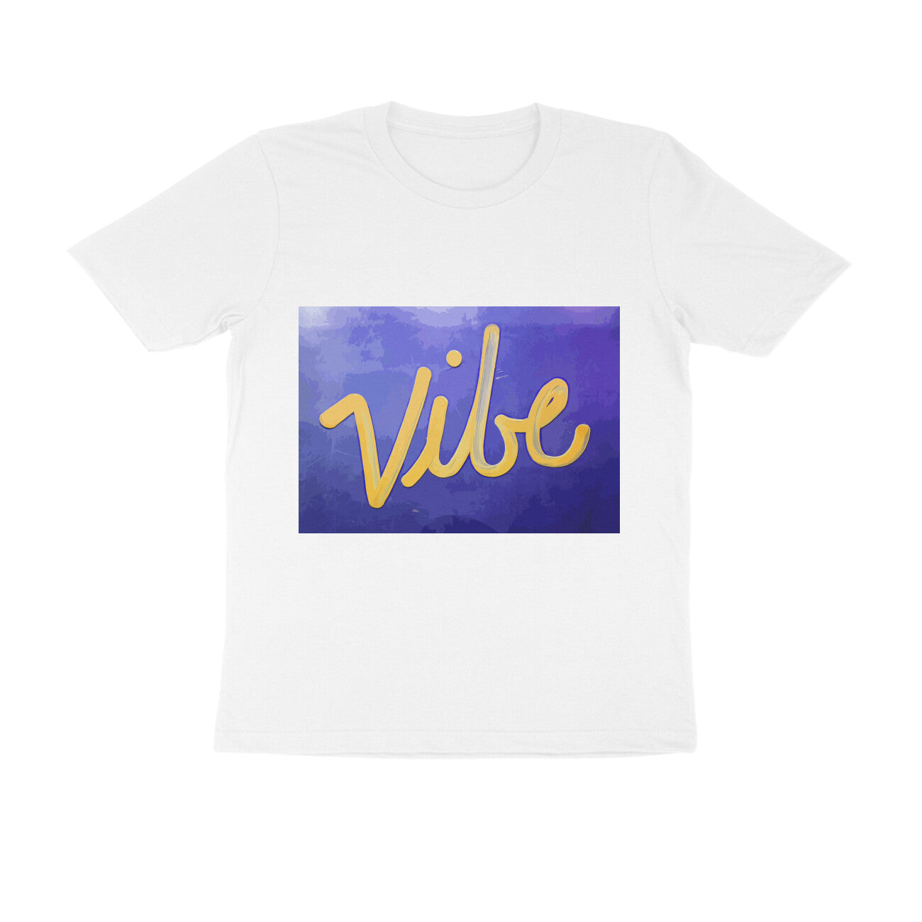 Half Sleeve Round Neck T-Shirt - Vibe puraidoprints