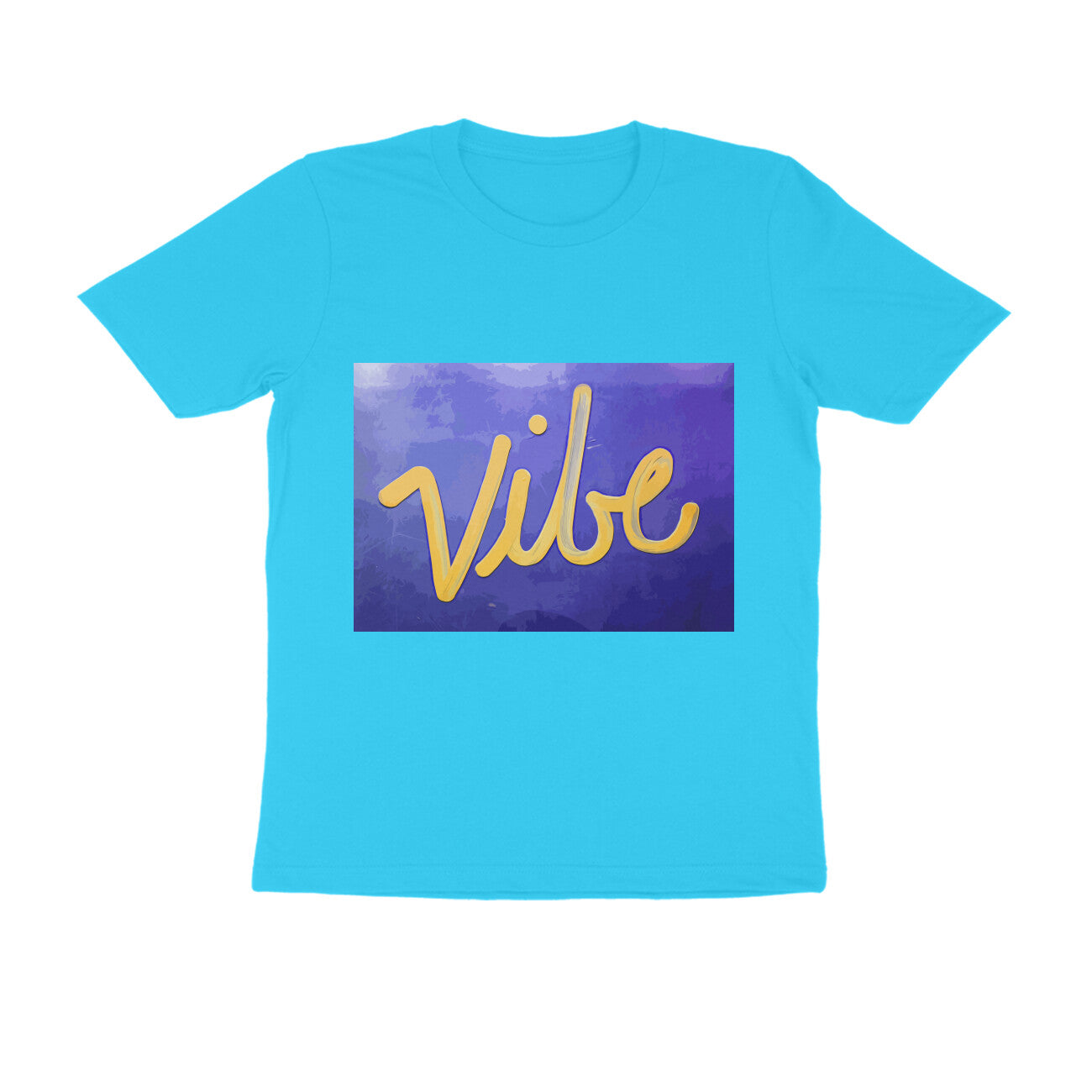 Half Sleeve Round Neck T-Shirt - Vibe puraidoprints