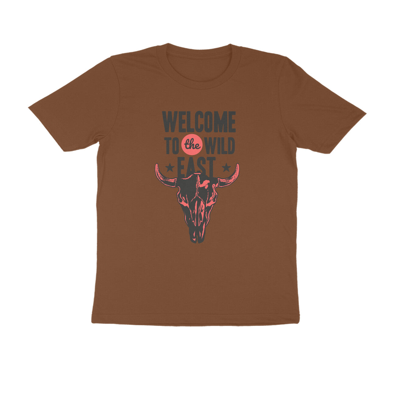 Half Sleeve Round Neck T-Shirt β Welcome to the East 3 puraidoprints