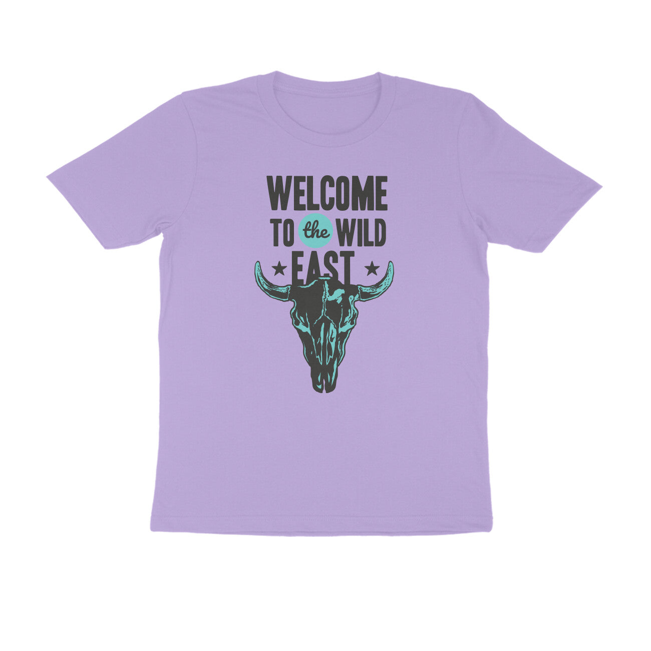 Half Sleeve Round Neck T-Shirt β Welcome to the Wild East puraidoprints