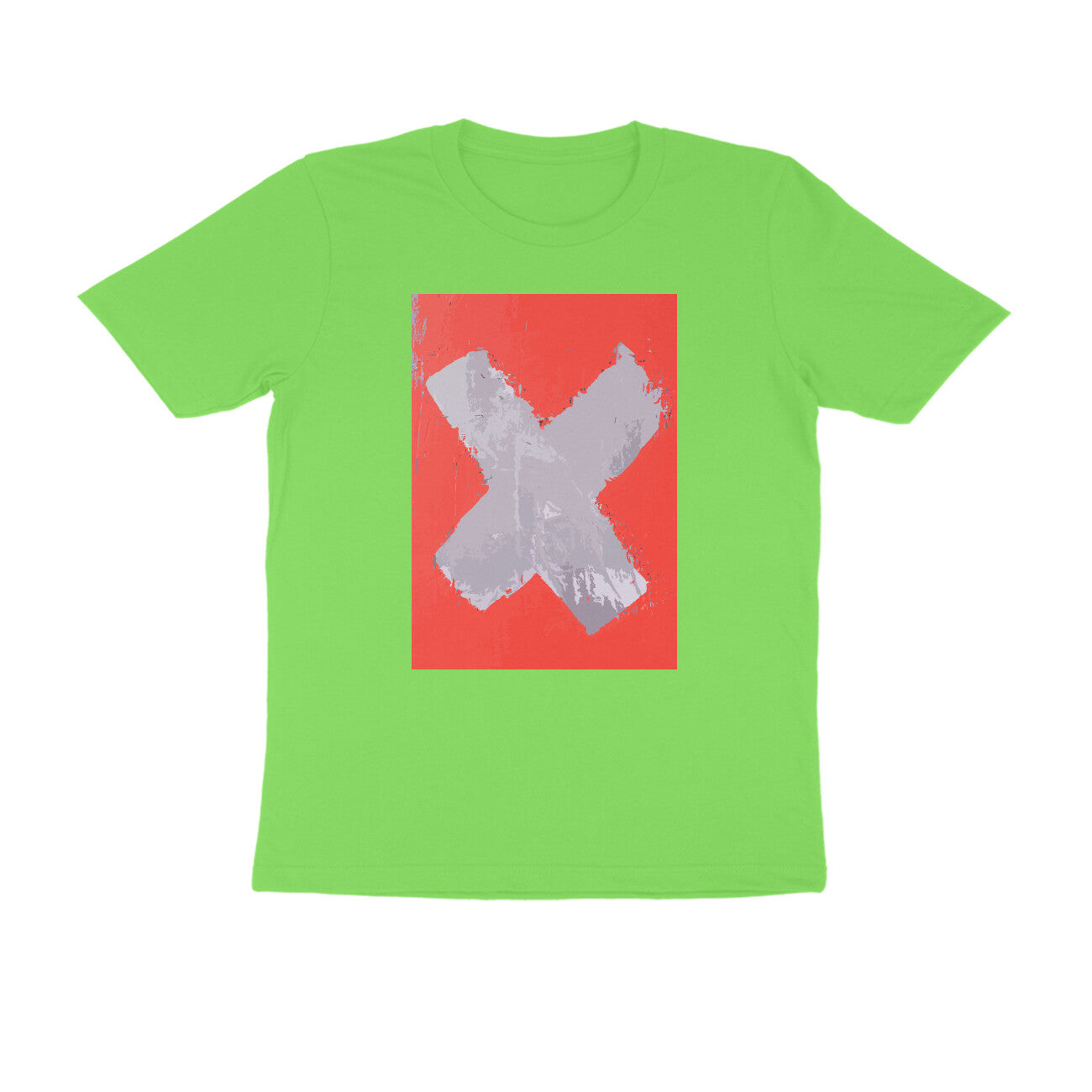 Half Sleeve Round Neck T-Shirt - X puraidoprints