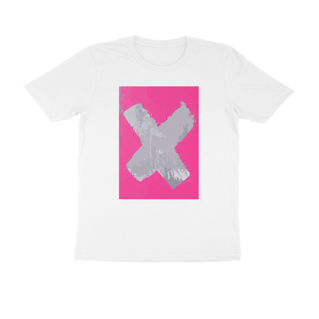 Half Sleeve Round Neck T-Shirt - X puraidoprints