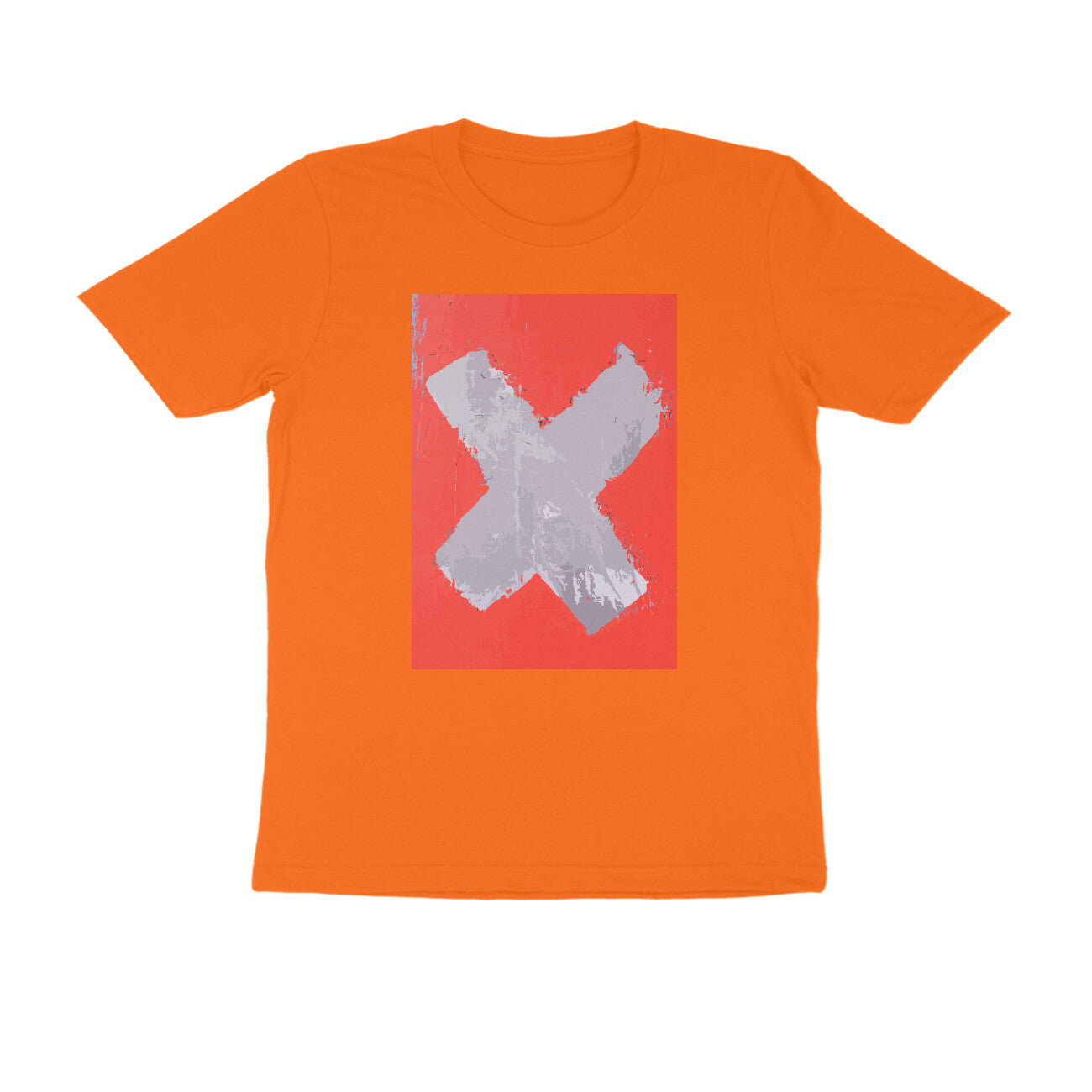 Half Sleeve Round Neck T-Shirt - X puraidoprints