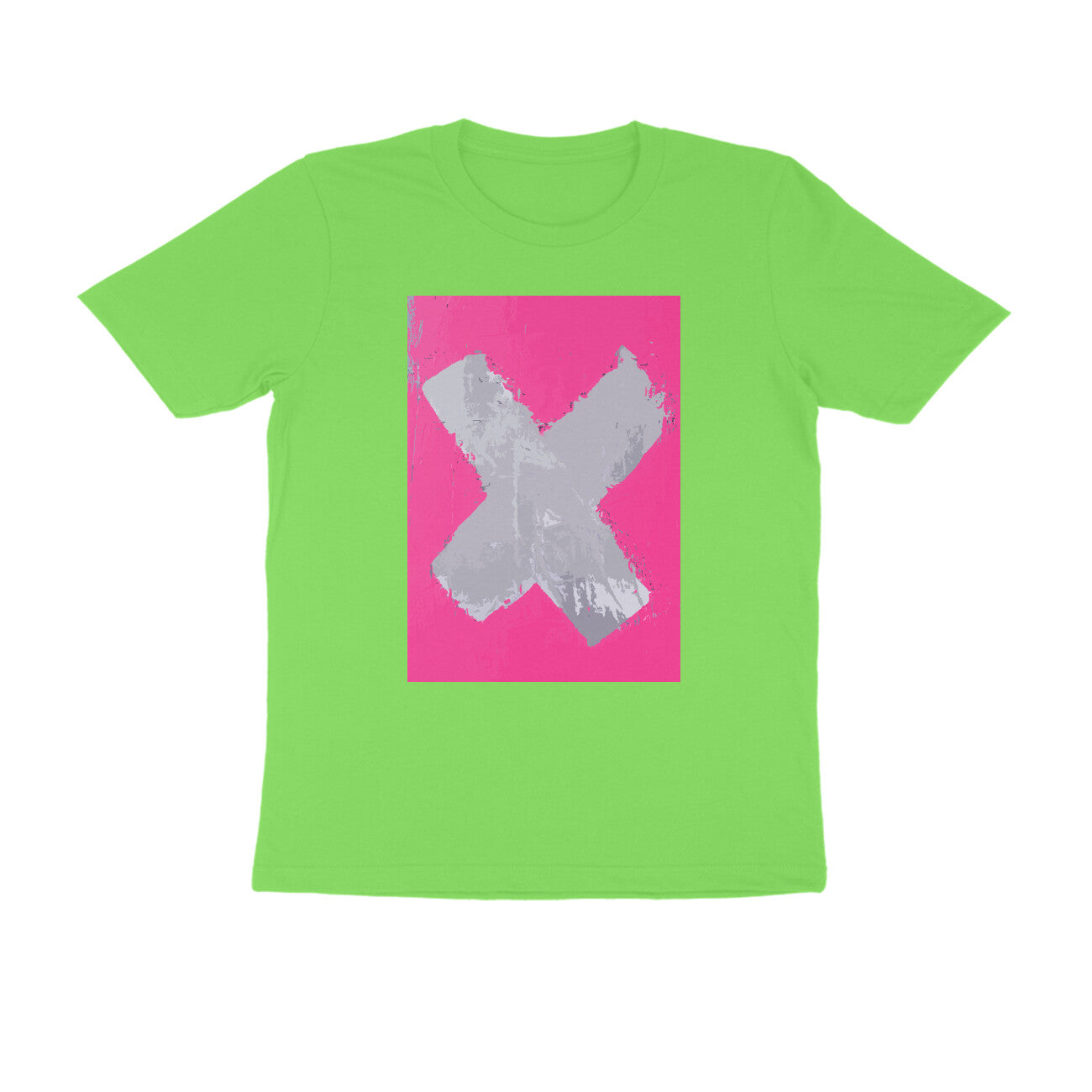 Half Sleeve Round Neck T-Shirt - X puraidoprints