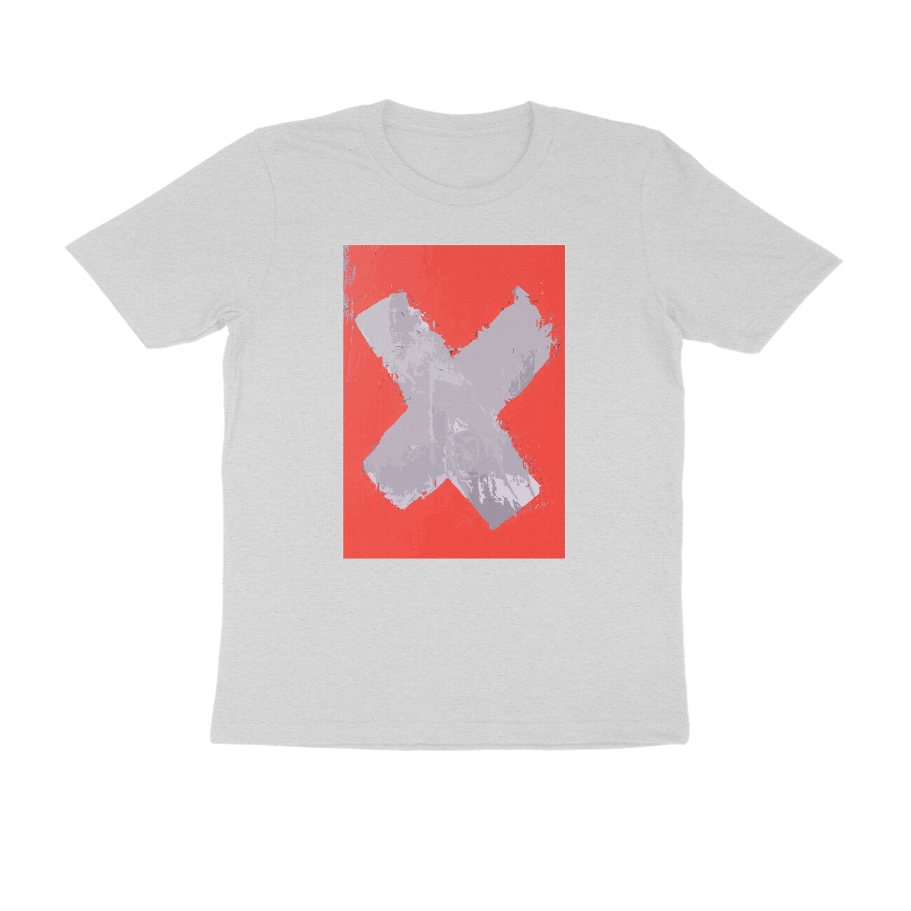 Half Sleeve Round Neck T-Shirt - X puraidoprints