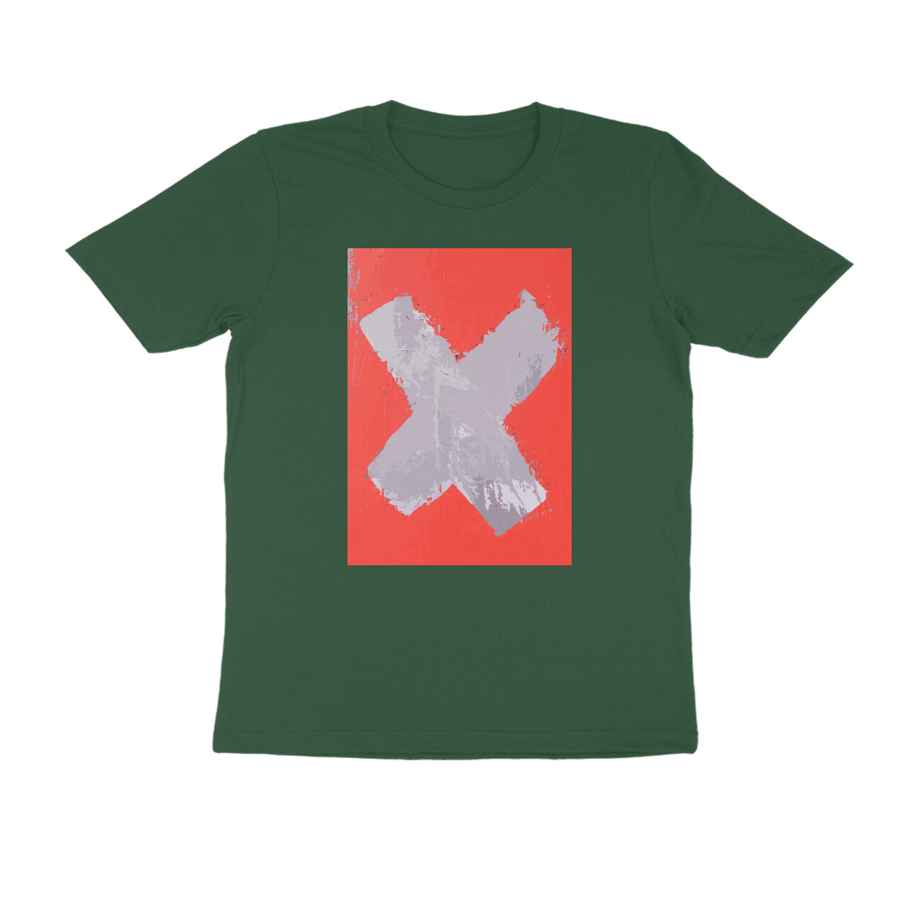Half Sleeve Round Neck T-Shirt - X puraidoprints