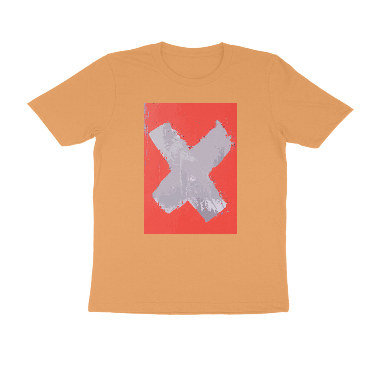 Half Sleeve Round Neck T-Shirt - X puraidoprints