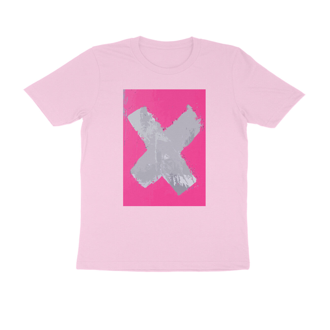 Half Sleeve Round Neck T-Shirt - X puraidoprints