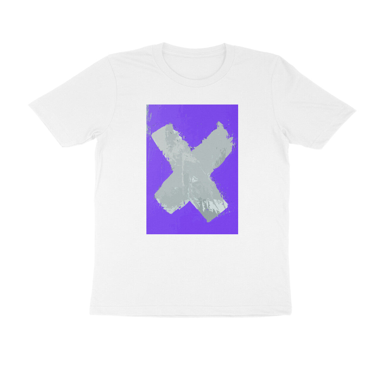 Half Sleeve Round Neck T-Shirt - X puraidoprints